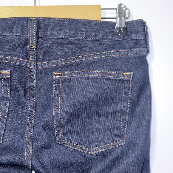 J.Crew Matchstick Slim Straight Jeans Dark Wash Size 26S - Picture 3 of 9